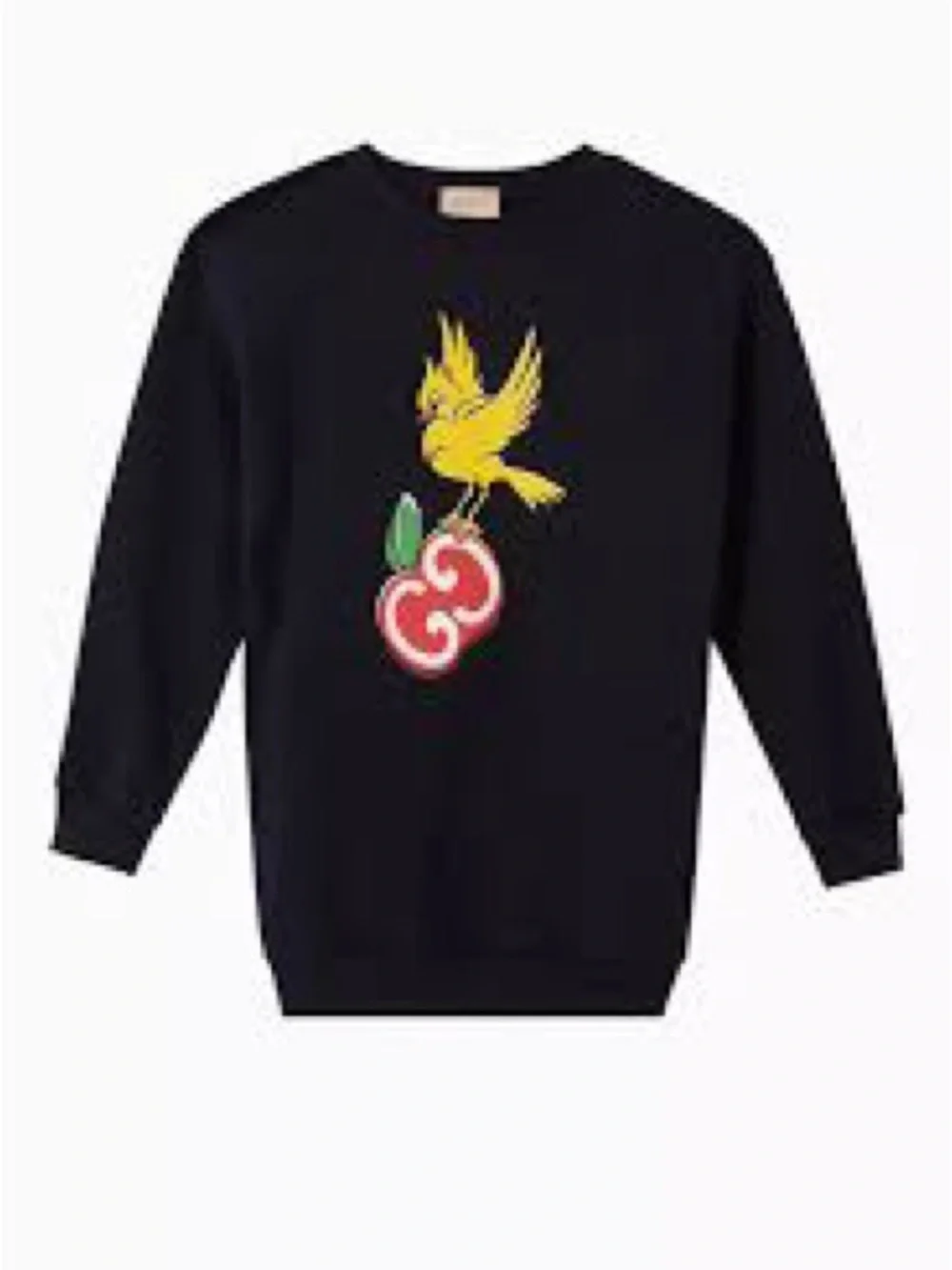 Kid GUCCI x Freya Hartas GG Apple Print Cotton Sweatshirt 24m